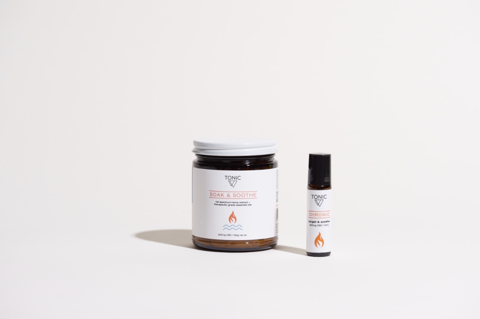 Chronic Combo - Bath Soak and Roll on Oil TONIC CBD